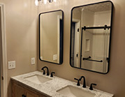 bathroom remodel by Paragon Home Improvement Nick Hamilton